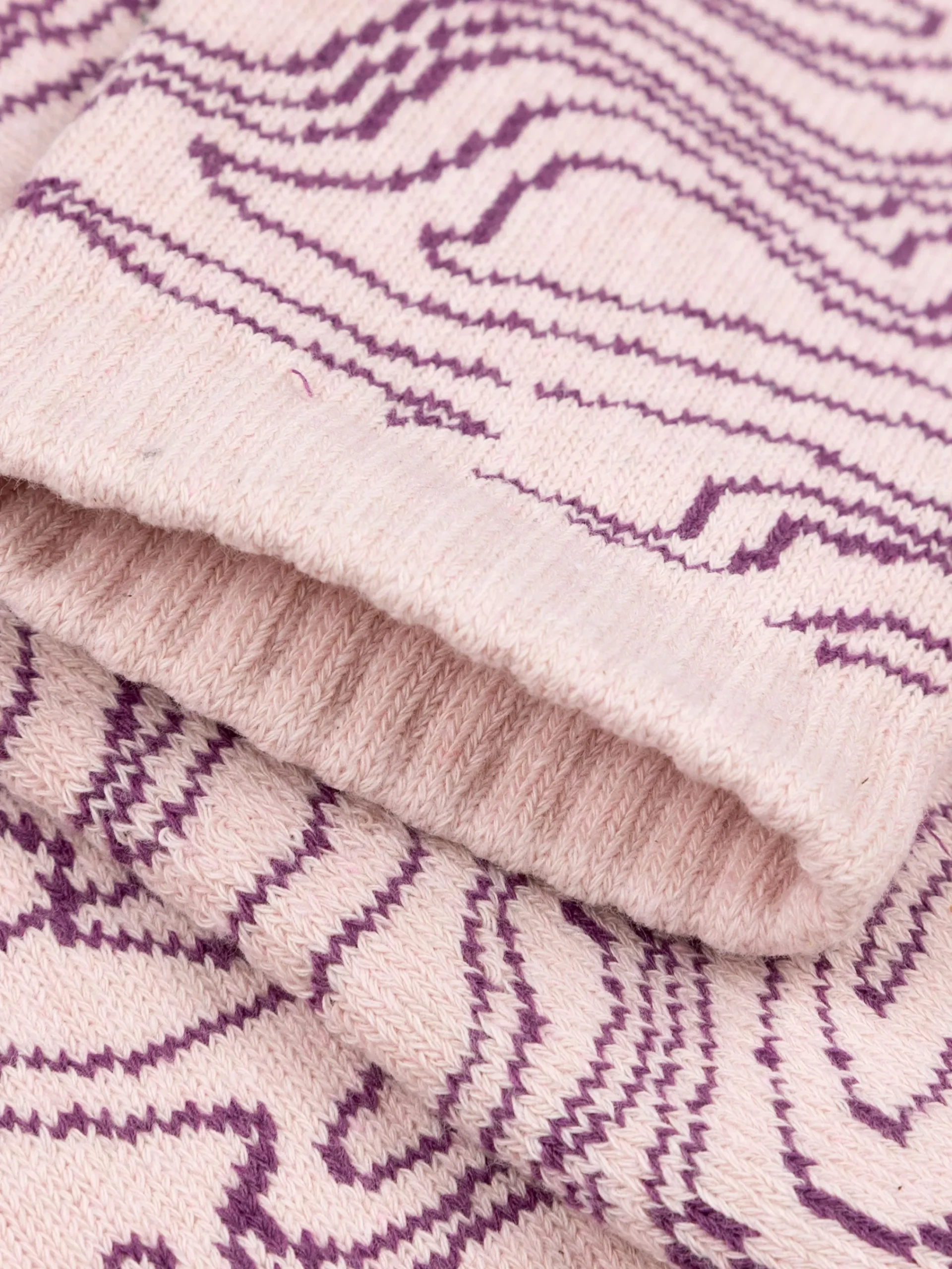 Discount Finisterre High Tide Pattern Sock PinkSmokeOsmosis
