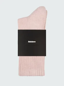 Clearance Finisterre High Tide Sock PinkSmoke