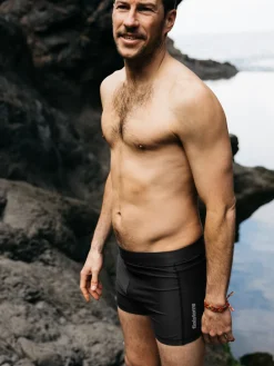 Shop Finisterre Men's Aonyx Swim Trunk Graphite
