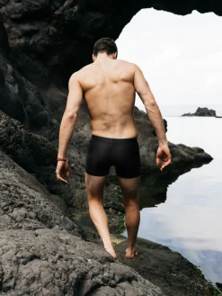 Shop Finisterre Men's Aonyx Swim Trunk Graphite