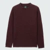 Store Finisterre Men's Barents Sweater BlackCherry
