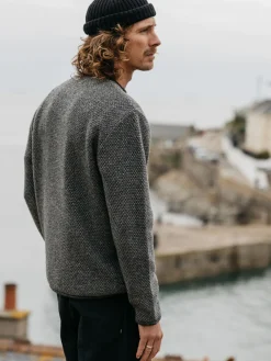 Sale Finisterre Men's Barents Sweater GreyMarl