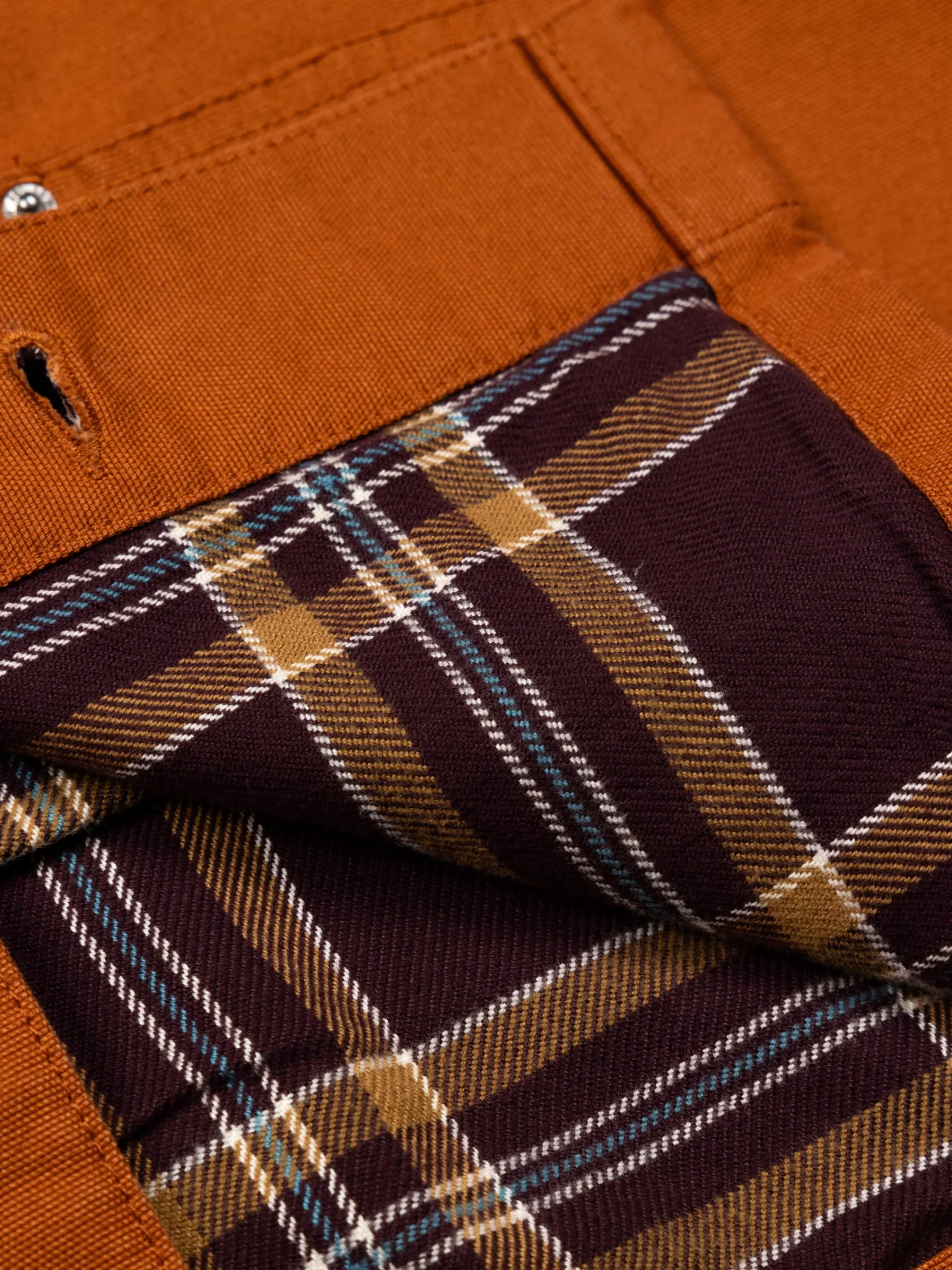 Store Finisterre Men's Basset Flannel Lined Jacket Sable