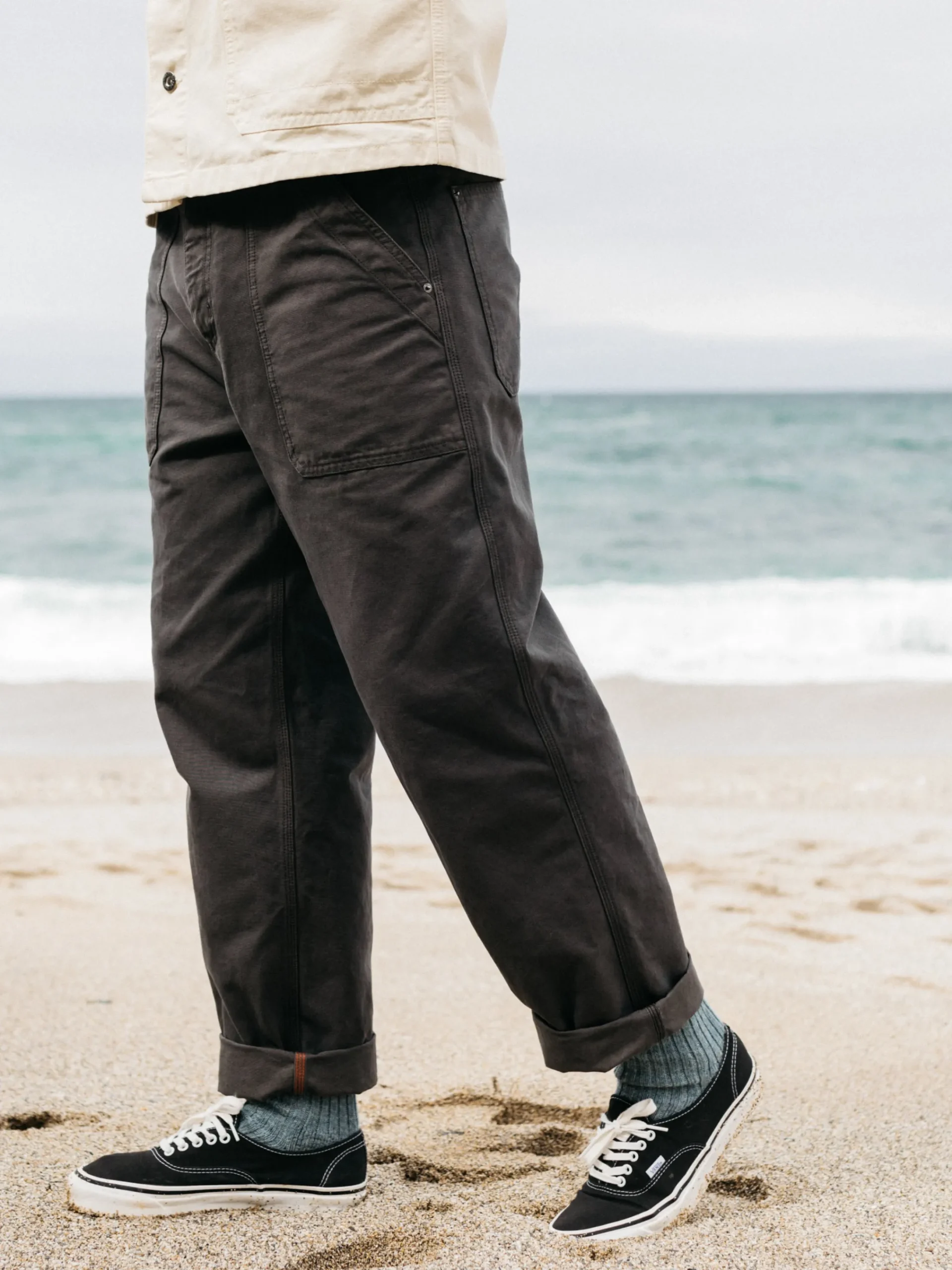 Shop Finisterre Men's Basset Pant Raven