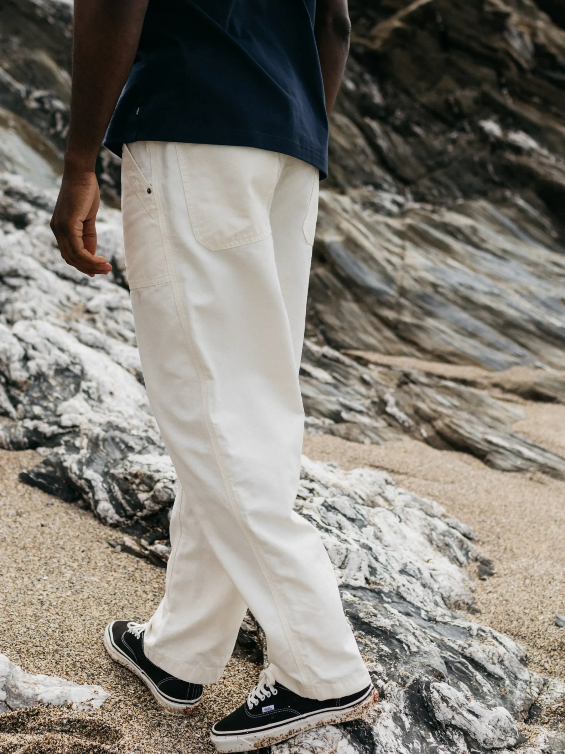Fashion Finisterre Men's Basset Pant Ecru
