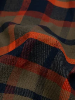 Best Sale Finisterre Men's Beardsmore Shirt DarkRosewoodCheck