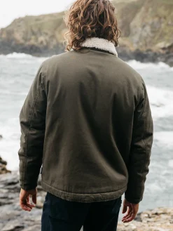 New Finisterre Men's Berings Deck Jacket Olive