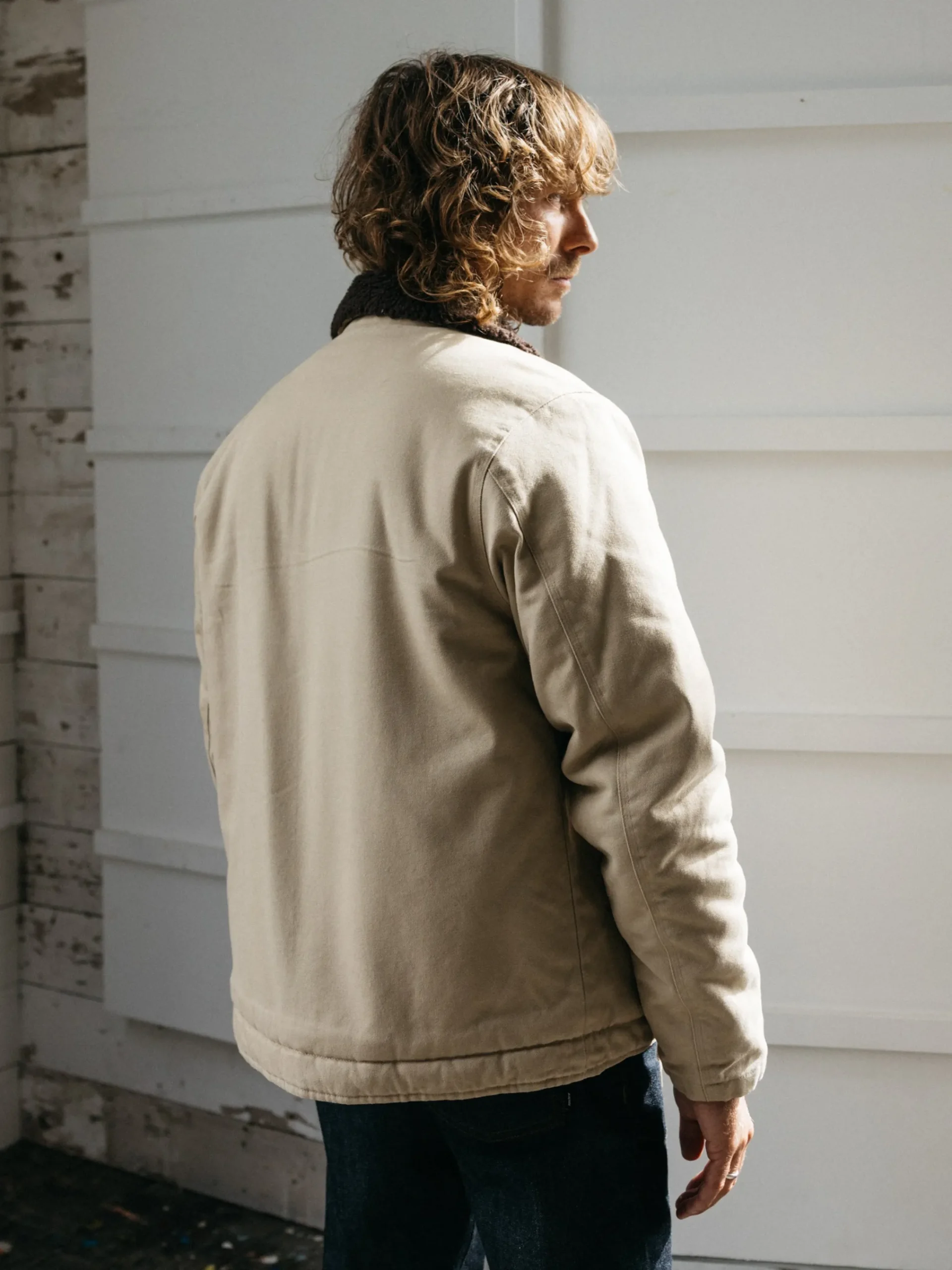 Best Finisterre Men's Berings Deck Jacket Flint
