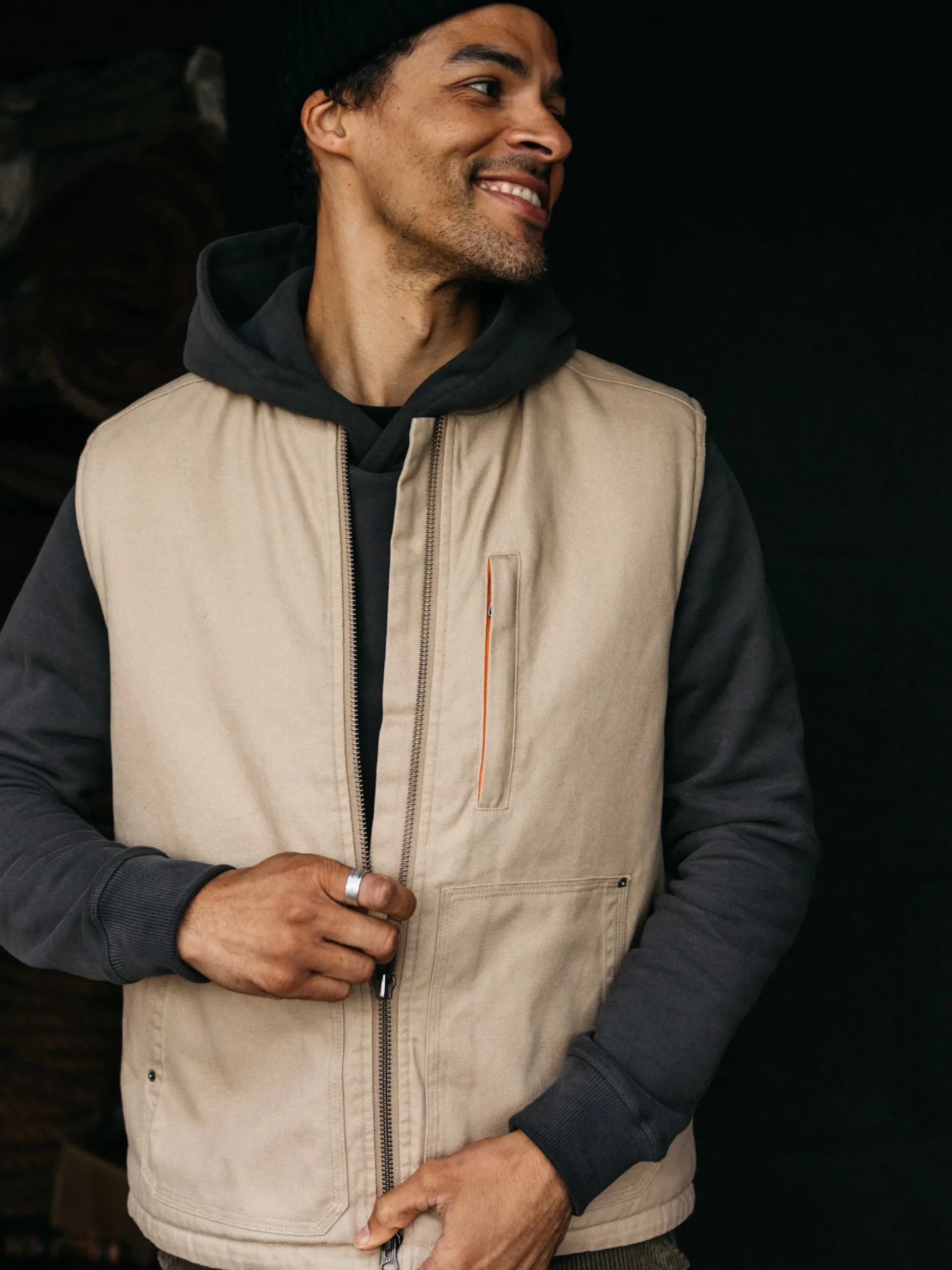 Discount Finisterre Men's Berings Vest Flint