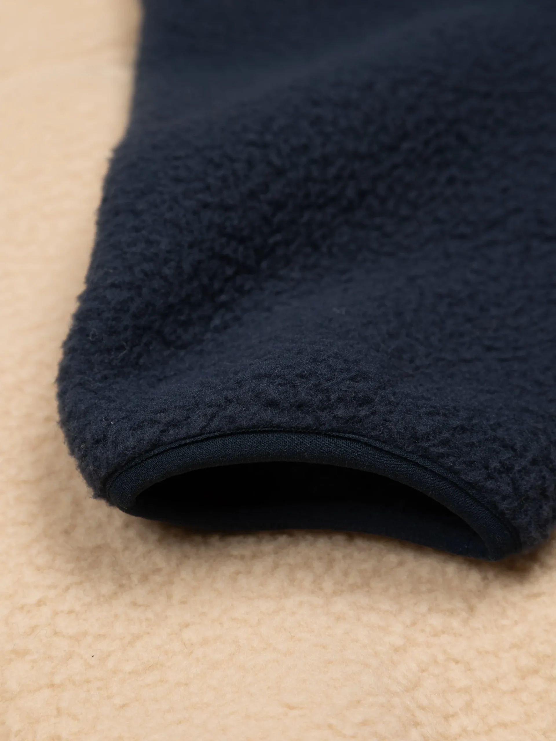New Finisterre Men's Bolster Full Zip Fleece Oatmeal/Navy