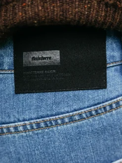 Clearance Finisterre Men's Breaker 5-Pocket Jean WashedIndigo