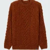 Hot Finisterre Men's Cabet Sweater Copper