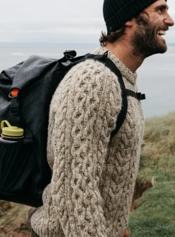 Best Sale Finisterre Men's Cabet Sweater Oatmeal