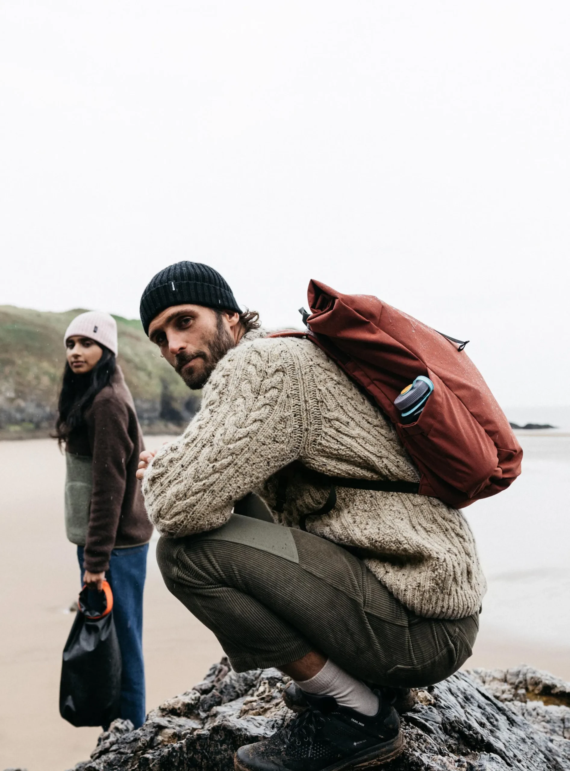 Best Sale Finisterre Men's Cabet Sweater Oatmeal