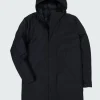 New Finisterre Men's Caelus Waterproof Parka Black