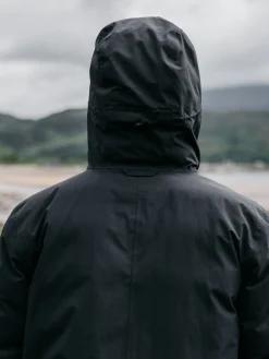 New Finisterre Men's Caelus Waterproof Parka Black