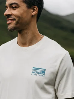 Best Sale Finisterre Men's Cape T-Shirt Ecru
