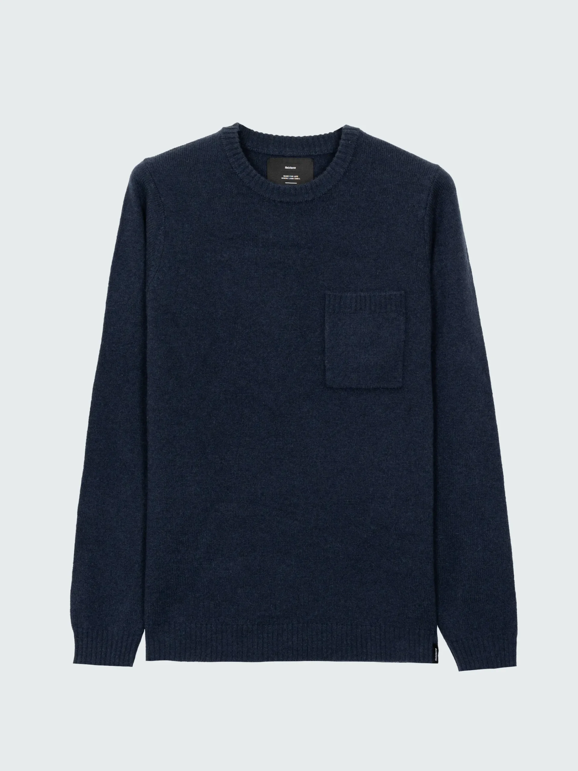 Cheap Finisterre Men's Cavan Pocket Knit Sweater Navy