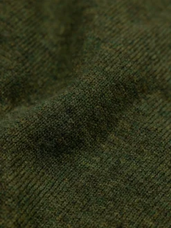 Clearance Finisterre Men's Cavan Pocket Knit Sweater Olive