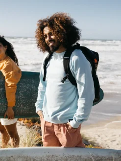 Clearance Finisterre Men's Coho Sweatshirt Sky