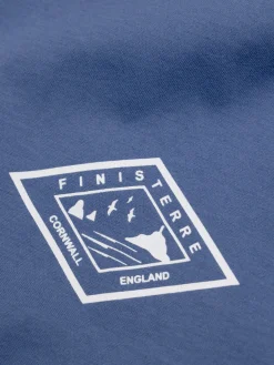 Hot Finisterre Men's Diamond Logo T-Shirt CoastalFjord