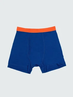 Outlet Finisterre Men's Eddy 2.0 Merino Wool Boxers Atlantic/Flame