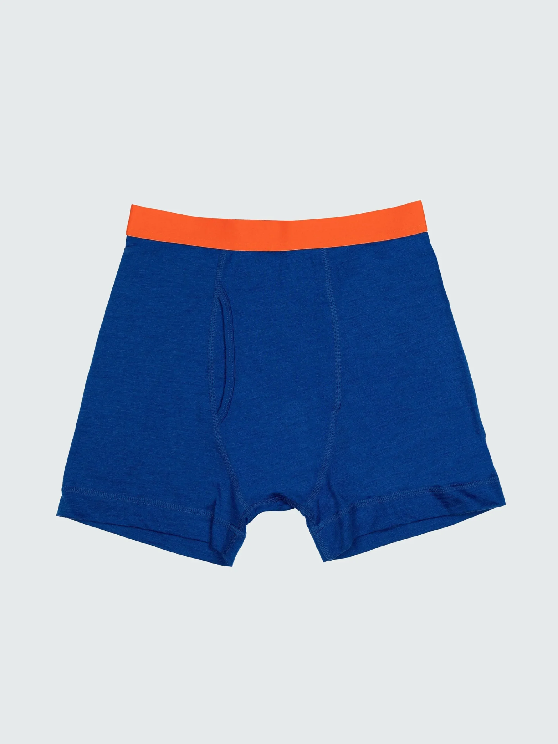 Outlet Finisterre Men's Eddy 2.0 Merino Wool Boxers Atlantic/Flame