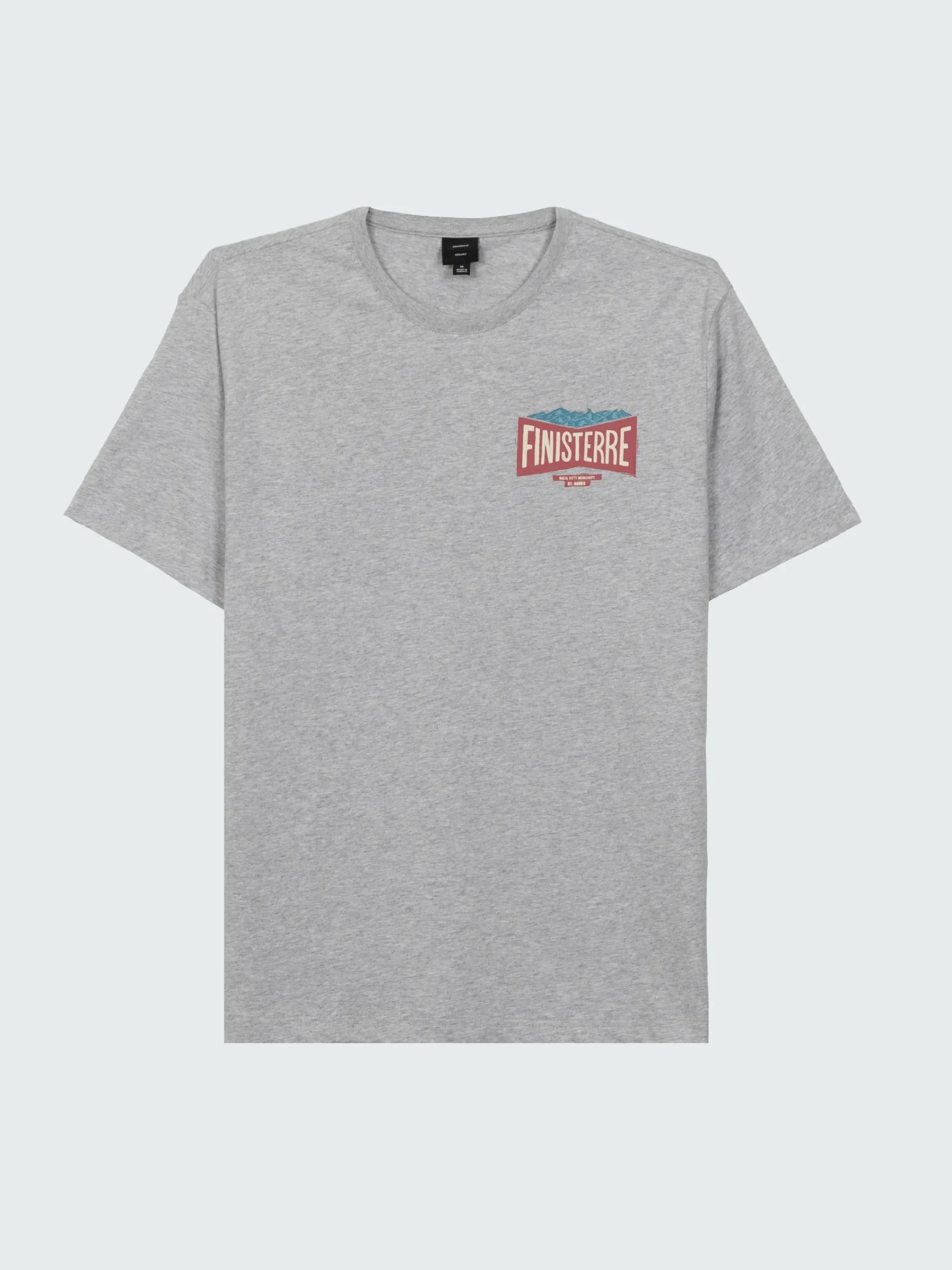 Cheap Finisterre Men's Emblem T-Shirt GreyMarl