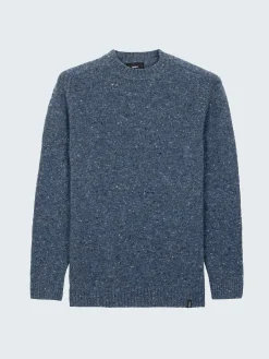 Online Finisterre Men's Furlong Crew Sweater IndigoBlue