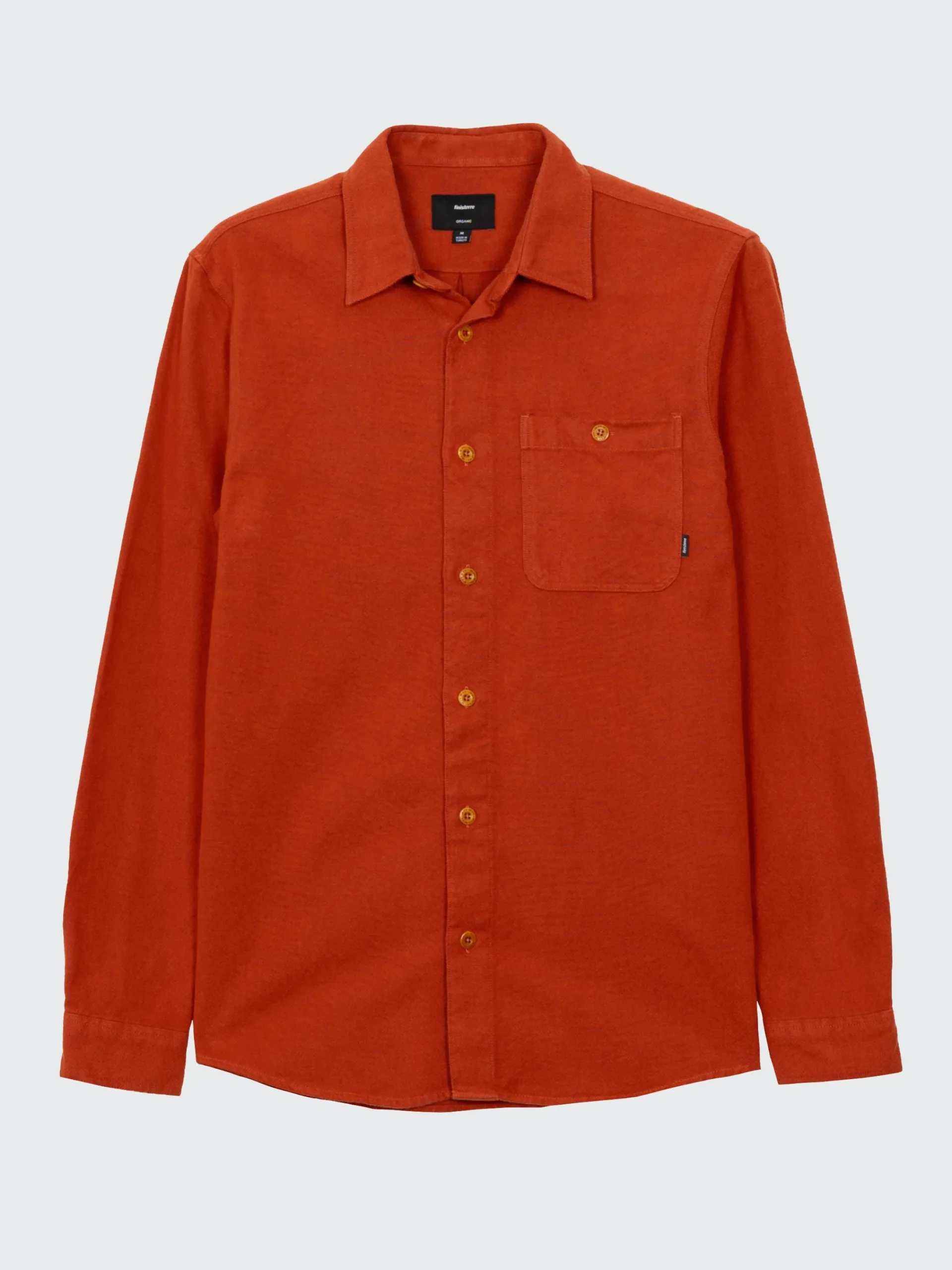 Hot Finisterre Men's Gylly Shirt DarkRosewood
