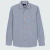 Fashion Finisterre Men's Gylly Shirt IndigoDobby