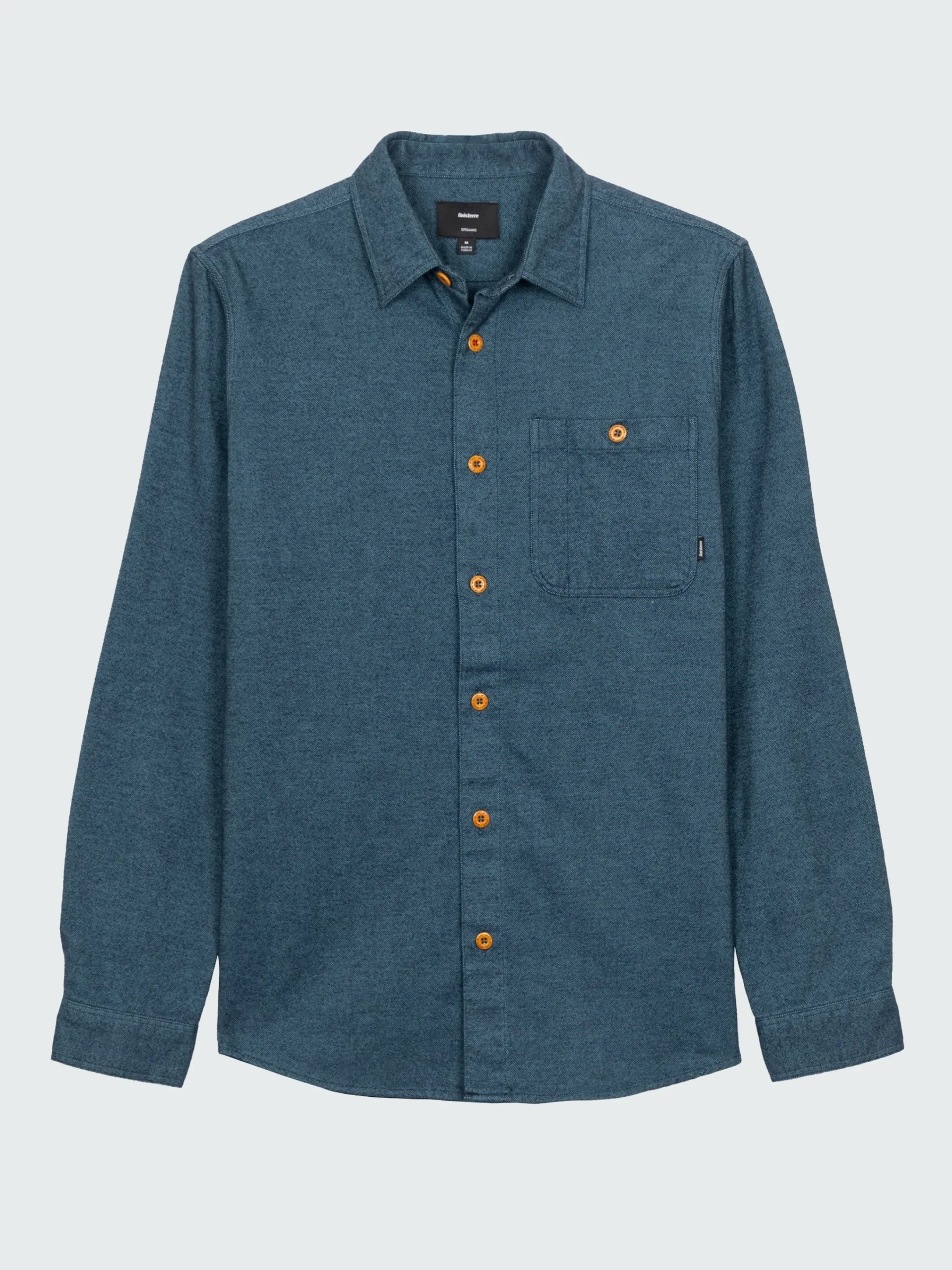 Shop Finisterre Men's Gylly Shirt OceanDobby