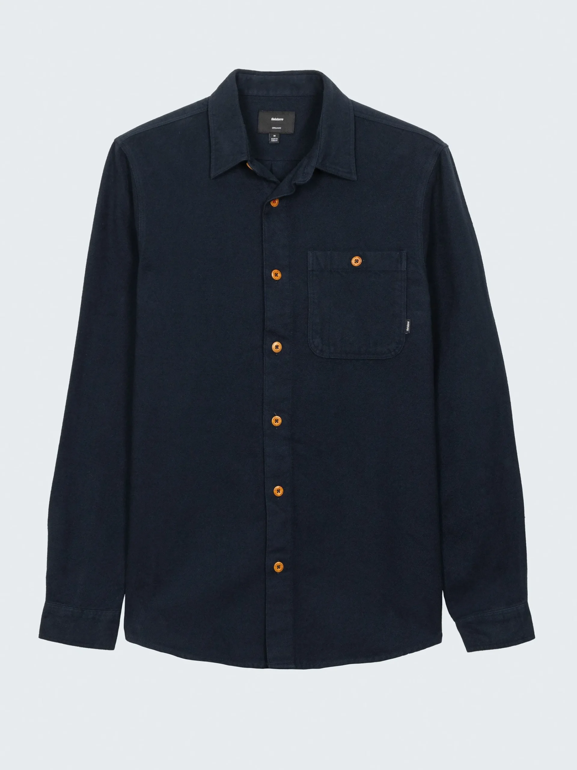 Best Finisterre Men's Gylly Shirt NavyDobby
