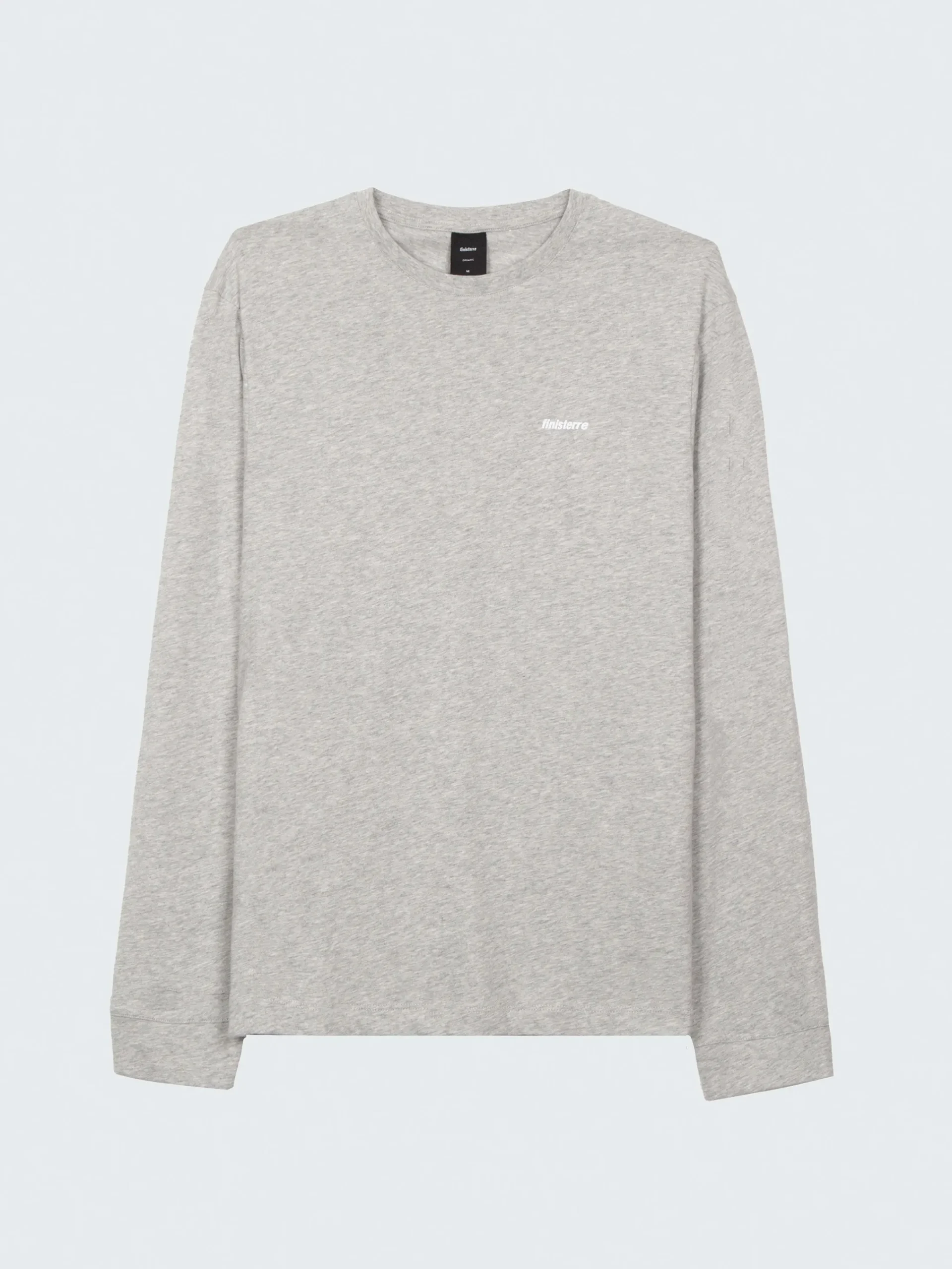 Best Sale Finisterre Men's Harlyn Logo Long Sleeve T-Shirt GreyMarl