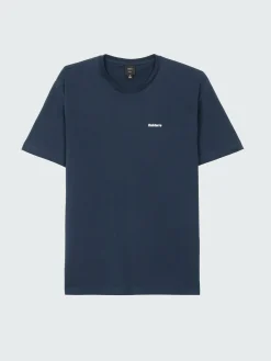Hot Finisterre Men's Harlyn Logo T-Shirt Navy
