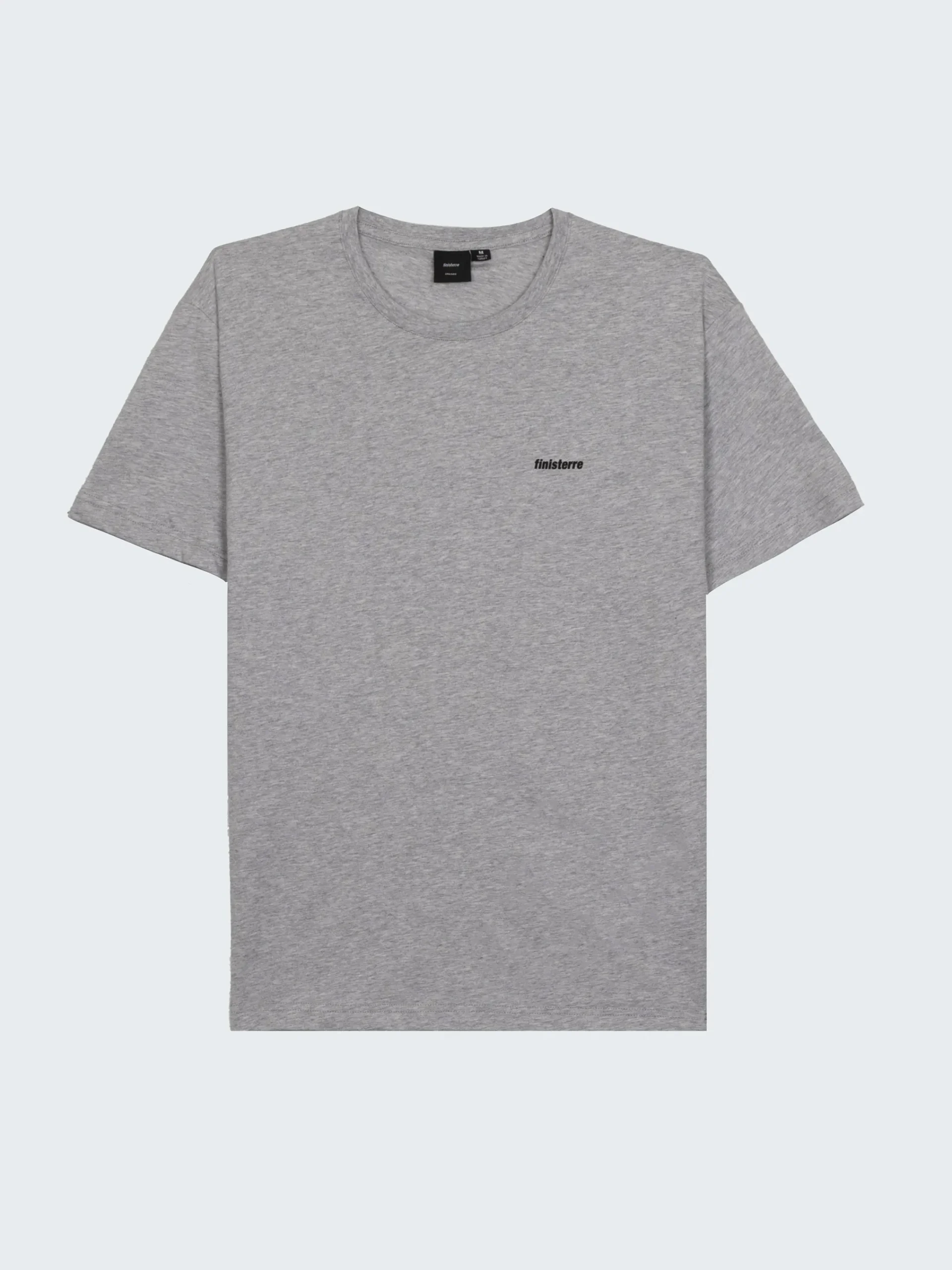 Clearance Finisterre Men's Harlyn Logo T-Shirt GreyMarl