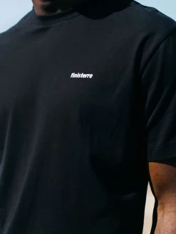 Best Sale Finisterre Men's Harlyn Logo T-Shirt Black