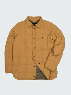 Best Finisterre Men's Lapwing Shirt Wheat