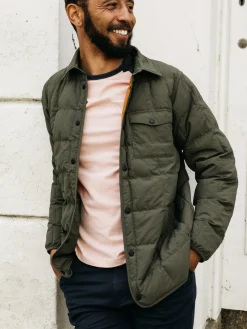Cheap Finisterre Men's Lapwing Shirt Olive