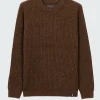 Store Finisterre Men's Mora Knit Sweater Timber