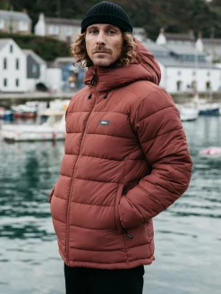 Flash Sale Finisterre Men's Nebulas Insulated Jacket DarkRosewood