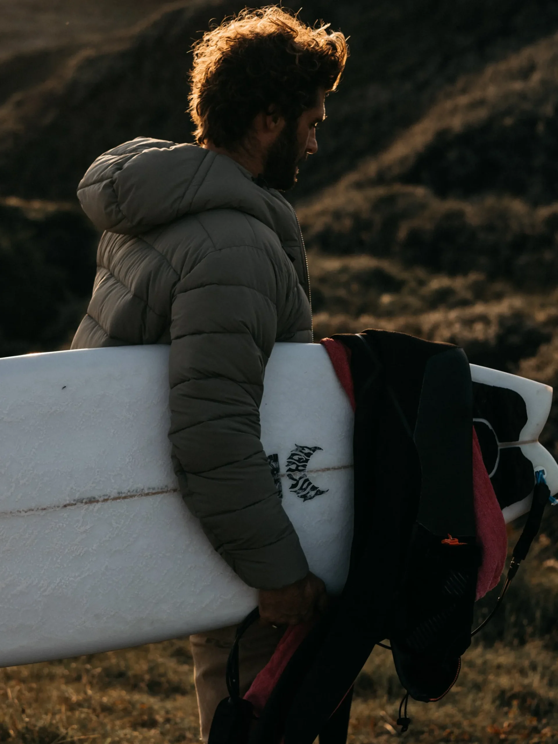 Store Finisterre Men's Nebulas Insulated Jacket WillowGreen
