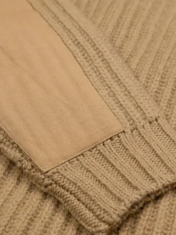 Best Sale Finisterre Men's Needus Patched Crew Knit Sweater Flint