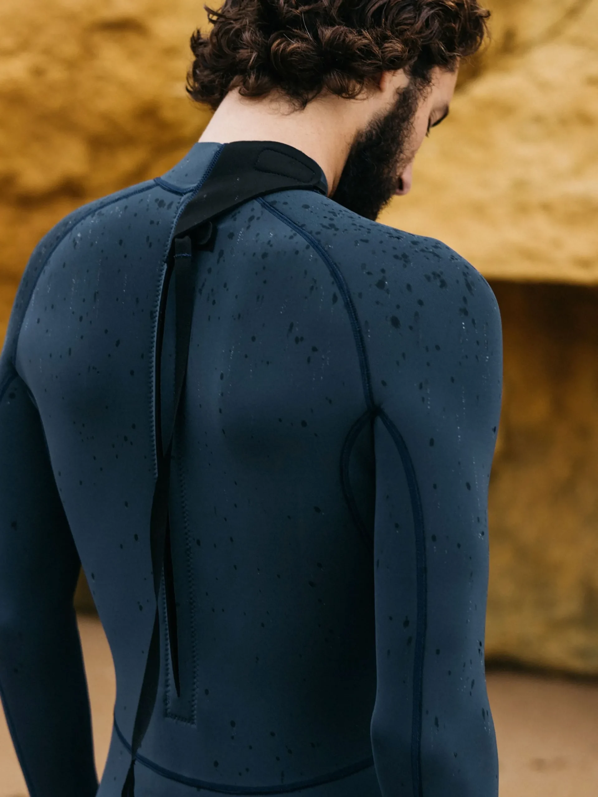 Discount Finisterre Men's Nieuwland 2mm Yulex® Back Zip Long Sleeve Spring Suit DarkOzone