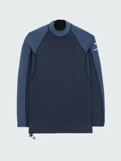 Sale Finisterre Men's Nieuwland 2mm Yulex® Long Sleeve Top DarkOzone