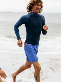 Sale Finisterre Men's Nieuwland 2mm Yulex® Long Sleeve Top DarkOzone