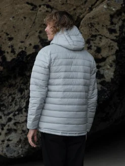 New Finisterre Men's Nimbus Hooded Jacket Whale