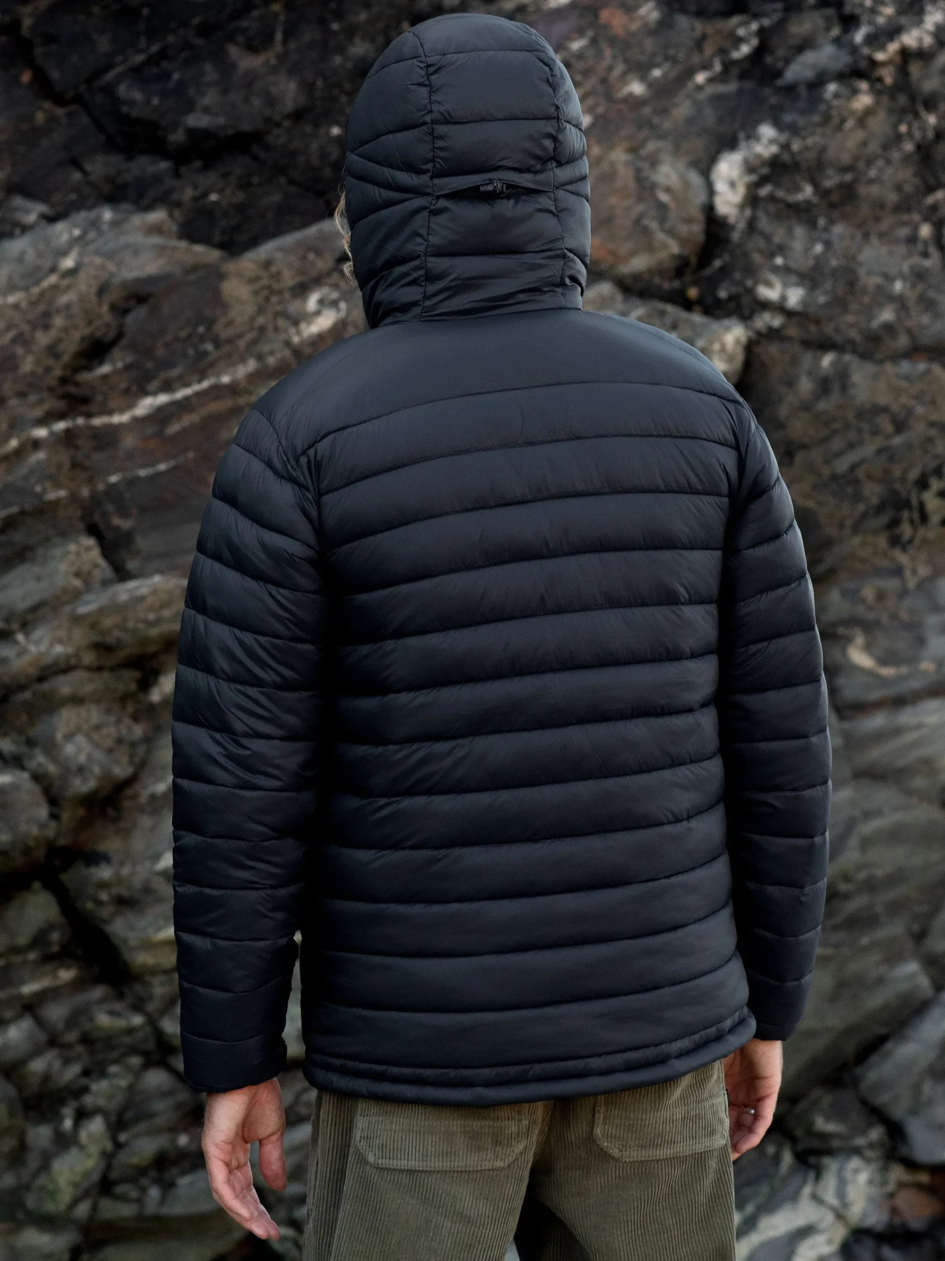 Hot Finisterre Men's Nimbus Hooded Jacket Black