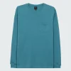 Cheap Finisterre Men's Orca Recycled Pocket Long Sleeve T-Shirt OceanStorm