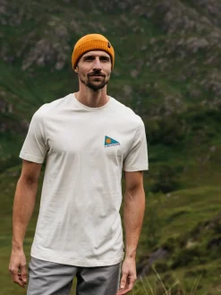 Sale Finisterre Men's Pendant T-Shirt Ecru